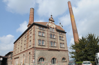 Frontansicht, Bürgerbräu-Gebäude 02, Sudhaus